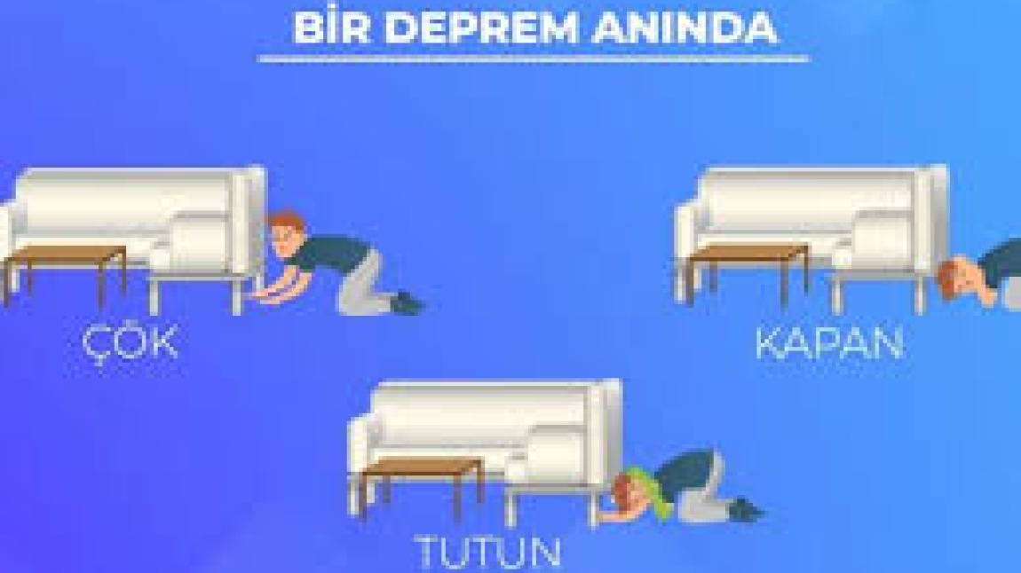 DEPREM TAHLİYE TATBİKATI